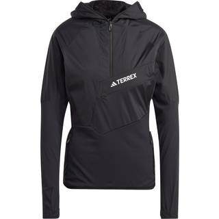 adidas Terrex Techrock Ultralight 1/2 Zip Fleece Hættetrøje Dame