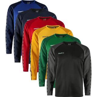 Craft 1912734 squad 2.0 crewneck m Herre Black/Granite XS