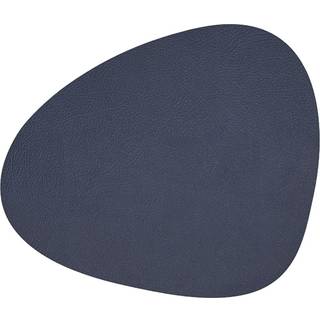 LIND DNA Hippo dækkeserviet curve M Navy blue