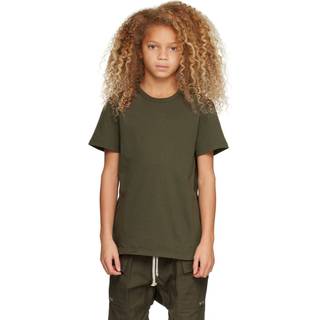 Rick Owens Kids Cotton jersey T-shirt - green - Y 12