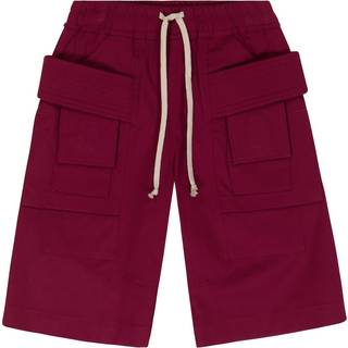 Rick Owens Kids Bermuda cargo cotton shorts - pink - Y 10