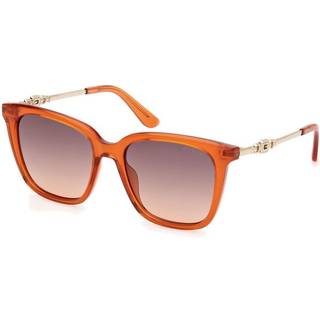 Guess Kvinde GU7886 44F Solbriller Injiceret Orange Brun Firkantet Normal Skygge