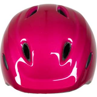CSI cykelhjelm til børn - fuchsia metallic (På lager i varehus)