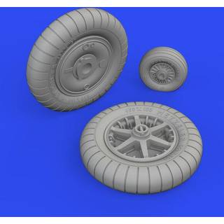 Bf 109G-2 wheels 1/32 for REVELL