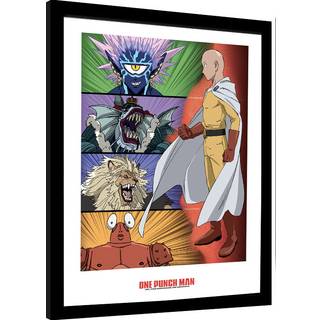ONE PUNCH MAN - Collector Print 30X40 - Scale of the villains