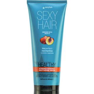Sexyhair Sundt ufuldkommen frugtstyrke anti-breakage-maske 6.8 oz | Nektarin | Fin til medium hårtype