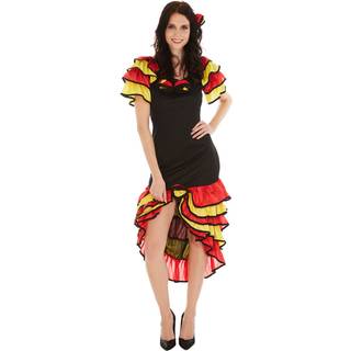 Flamingo danserinde kostume - S
