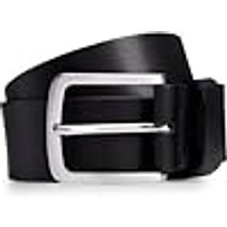 BOSS Black Herren Gürtel schwarz Glattleder