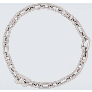 Balenciaga B Chain thin necklace - silver - One Size