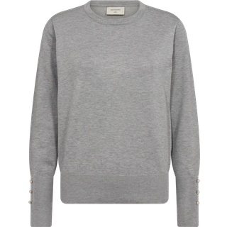 Freequent Katie Pullover Medium Grå-XL