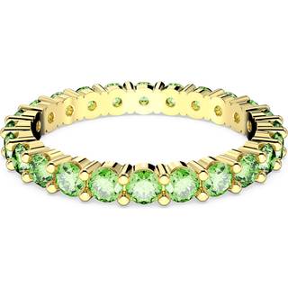 Matrix Ring, Rundschliff, Grün, Goldlegierungsschicht