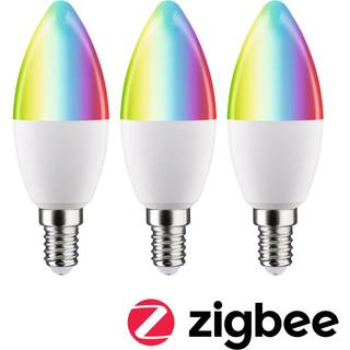 Paulmann LED-kerte E14 5W 470lm ZigBee RGBW 3 stk