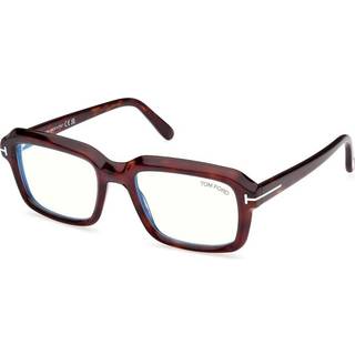 Tom Ford FT5888-B Blue-Light Block 054 54 Briller Mænd Tortoiseshell - Red Tortoise - 54mm