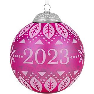 Hallmark keepsake Christmas Ornament 2023 Christmas Commemorative 2023 Glass Ball Ornament Gaver til hende