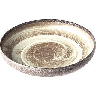 Japansk Keramik Høj Tallerken 22cm Nin-Rin