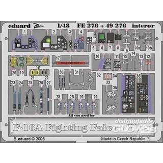 F-16A Plus Fighting Falcon interior