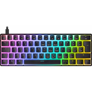 Deltaco DK475 gaming-tastatur (sort)