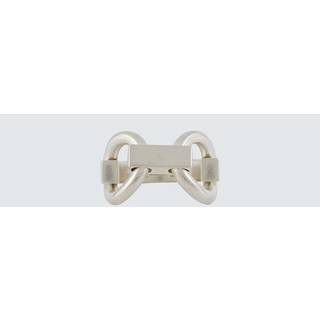 Jil Sander Chain-link sterling silver ring - silver - M