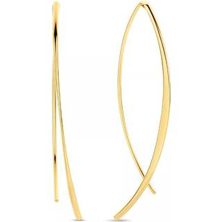Jackie Gold 14K Golden Hoop Earrings JKE23.359