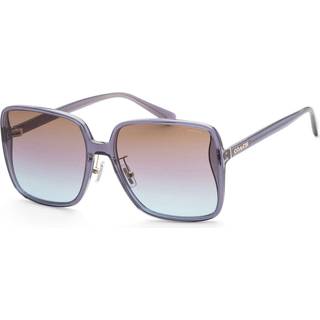 Coach HC8368D CH572 Asian Fit 575348 61 Solbriller Kvinder Purple - Transparent Purple - 61mm