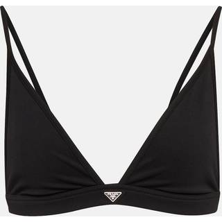 Prada Logo bralette - black - S