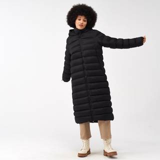 Regatta Regatta Black Shower Resistant Elender Long Padded Coat