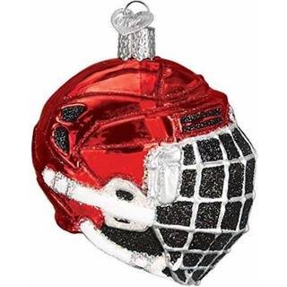 Gamle verdens julespiller gaver glasbl?st ornamenter til juletr? hockeyhjelm