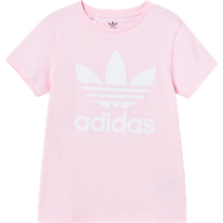 Trefoil T-shirt - Clear Pink - 140