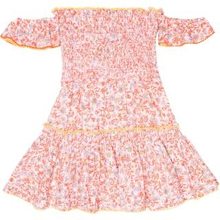 Poupette St Barth Kids Aurora floral cotton dress - multicoloured - Y 8