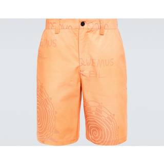 Jacquemus Le Short Tecido printed cotton shorts - multicoloured - EU 46