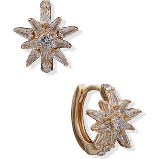 Anne Klein Starburst Hoop Earrings - J78416