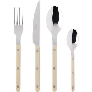 Sabre Paris - 4 Pieces (1-2-3-4) Bistrot Solid - Light Kaki, Färg: Light Kaki - Bestiksæt