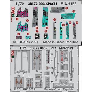 MiG-21PF SPACE 1/72 for EDUARD