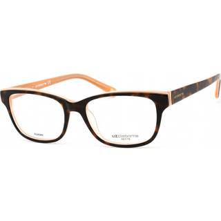 Liz Claiborne L 437 0DM9 50 Briller Kvinder Tortoiseshell - Dark Tortoise On Peach Orange - 50mm