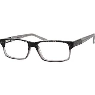Liz Claiborne CB 302 0RJ3 58 Briller Mænd Black - Shiny Faded Pattern Demi Black Smoke Gre - 58mm