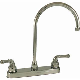 Empire Brass U -YCH800GS RV Kitchen Faucet With Goosenesck -tud og tekande - 8 """" Chrome