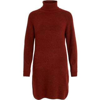 Rullekrave Strikket Kjole