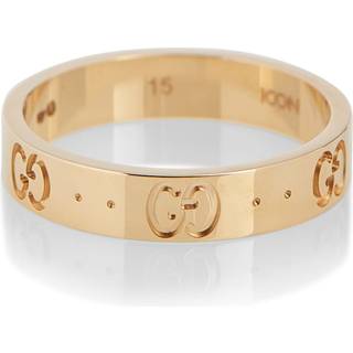 Gucci Icon 18kt yellow gold ring - gold - 54MM