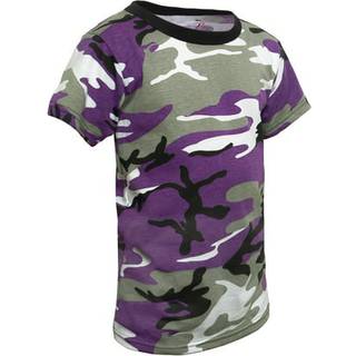 Rothco Camouflage T-Shirts Børn Ultra Violet