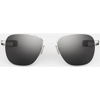 Randolph Engineering Aviator Polarized AF267 55 Solbriller Mænd Guld - White Gold - 55mm