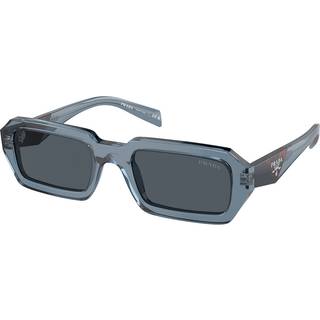 Prada PR A12S 19O70B 52 Solbriller Kvinder Blue - Transparent Blue - 52mm