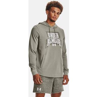 Sweatshirt med hætte Under Armour Rival Terry Graphic Hoodie 1379766-504 Størrelse XXL