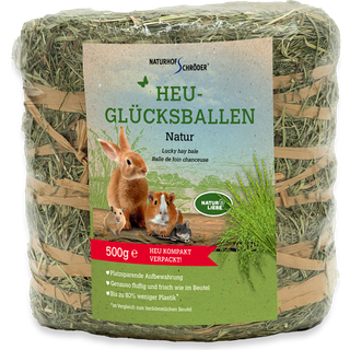 Naturhof Lykke Hø - høballe af ren natur (500g)