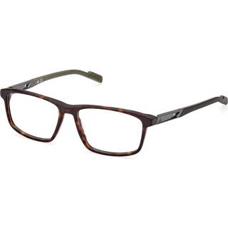 Adidas Sport Mand SP5043 052 Optiske stel Plast Dark Havana Firkantet Normal