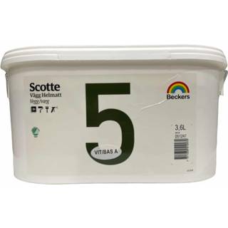 Beckers Scotte 5, Vægmaling - 3,6 L