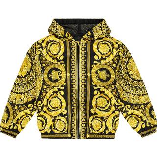 Versace Kids Barocco print jacket - yellow - Y 6