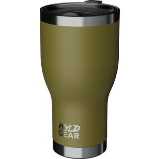 Wyld Gear Tumbler 30 oz Drikkeflaske størrelse 887 ml farve olivengrøn