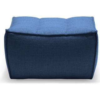 Ethnicraft N701 fodskammel 70x70 cm Blue