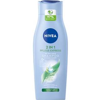 NIVEA 2in1 Express shampoo og balsam glans serum 94.88 DKK/1 L
