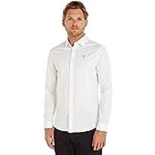 Tommy Jeans Long Sleeved Shirt White